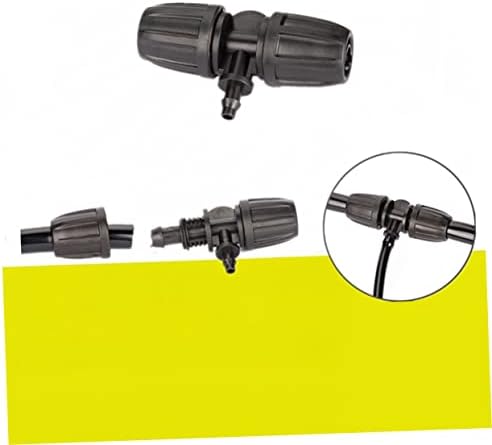 Veemoon 3/8 Barb Lock Hose Connector - 50Pcs Drip Irrigation Tubing Fittings for Efficient Watering - Image 6
