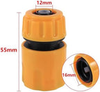 Expandable Garden Hose Repair Kit 20PCS Hose Quick Connect Fitting(for 12/16/25mm I.D. Hoses) Garden Irrigation Accessories for Pipe Repair and Replacement(4204) - Image 2