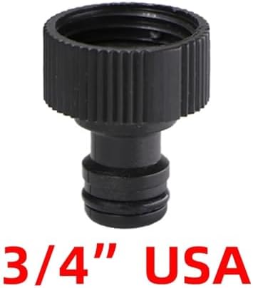 Expandable Garden Hose Repair Kit 10PCS Hose Quick Connector Nipple 3/4 Inch Male Threaded Pipe Adapter for Garden Tubing Drip Irrigation Watering System(D-USA) - Image 2