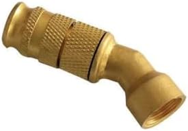 Adjustable Garden Hose Nozzle Sprayer, Elbow and Straight for Easy Watering Brass Elbow Nozzle 10pc by Unknown