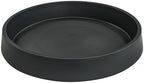 Plant Saucer Tray for Ceramic Plastic Pots, 20 inch Plant Saucers for Indoors, Pot Saucers Trays, Bird Bath Bowls, Flower Planter Water Drip Trays for Pots Base (20", Black) by Bleuhome