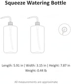 Squeeze Watering Bottle with Long Curved Nozzle for Precise Indoor Plant Care (1 PC) - Image 7