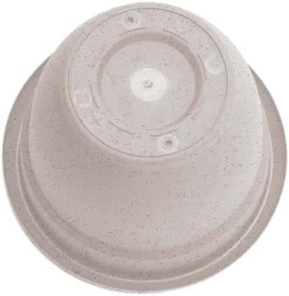 Bloem Ariana 6" Plastic Self-Watering Planter, Vanilla Bean, 4-Pack - Image 7