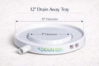 Drain Away White 12 inch Plant Saucer Heavy Duty Drain Tray for Large Pots Indoor Outdoor Waterproof UV Resistant | Protect Floors Decks | 12in 15in 22in - Image 5