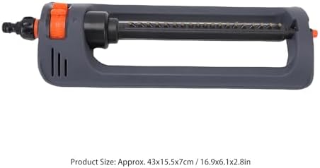 19 Holes Lawn Sprinkler, Garden Water Sprinkler, Garden Oscillating Sprinkler, Suitable for Large Residential Yards and Small Gardens - Image 3