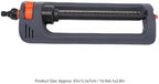 19 Holes Lawn Sprinkler, Garden Water Sprinkler, Garden Oscillating Sprinkler, Suitable for Large Residential Yards and Small Gardens - Image 3