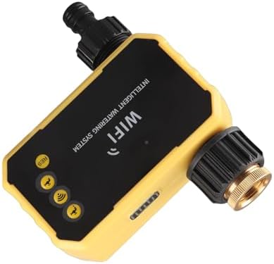 WiFi Water Timer with Solar Panel Smart Sprinkler Timer Automatic Irrigation Controller with APP for Garden Hose Outdoor Watering Scheduling WiFi Connectivity Remote - Image 2