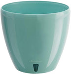 DECOPOTS - 3 Pack Self Watering Planter - Indoor Decorative Flower Pot with Drainage Cartridge and Water Level Indicator (5.5", Jade) - Image 2