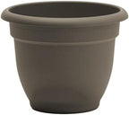 Bloem Ariana 16" Plastic Self-Watering Planter, Peppercorn, 2-Pack - Image 7