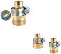 23GB corro*/sion Aluminum Garden Hose Repair Connectors Suitable for 3/4 Inch Hoses with Stainless Steel Clamps 4pcs by Unknown