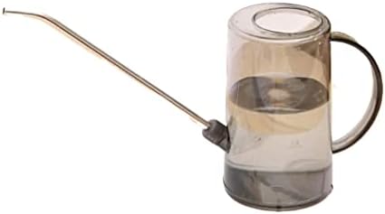Watering Can Sprinkling Can Transparent Watering Stainless Steel Head Outdoor Garden Fashion Plastic Pot Garden Tool(A) by Unknown