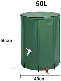 Foldable Water Storage Barrel Rainwater Collection Barrel with Spigot for Garden Water Catcher, Camping Emergency Water Storage Bladder(50L) - Image 7