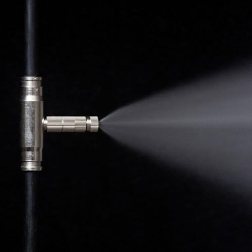 50Pcs High Pressure Misting Nozzles 10/24 UNC - Brass/Stainless Steel (2/3 Sections, 0.1-0.8mm Hole) for Cooling/Greenhouse Stainless Steel-2 Sections 0.8mm hole diameter - Image 6