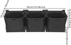 36 Pots Self-Watering Wall Mounted Planter, Vertical Garden Wall System for Indoor Outdoor, Large-Capacity Modular Plant Holder for Living Room Balcony - Image 2