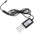 USB Soil Tester NPK Meter, Soil Analyzer for pH Moisture Temperature Salinity Conductivity, IP68 316L Stainless Steel Probe, Real-Time App Monitoring, USB Connection Tool - Image 2