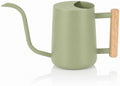 Watering Can for Indoor Plants, 35oz/1000ml Metal Stainless Steel Small Watering Can with Long Spout for House Plants Succulents Bonsai Indoor Gardening (Avocado Green) by Unknown