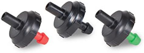 100-Pack 1GPH PC Button Drip Emitters - Professional Pressure Compensating Irrigation System - Image 3