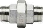 304 Stainless Steel Garden Hose Connector Adapter, Quick Twist Water Tube Fitting, 1pcs(DN50 2Inch) by LMRXOFE