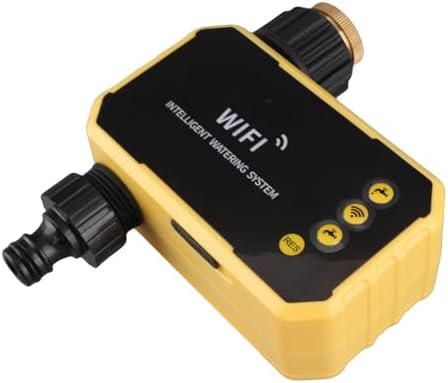 WiFi Water Timer with Solar Panel Smart Sprinkler Timer Automatic Irrigation Controller with APP for Garden Hose Outdoor Watering Scheduling WiFi Connectivity Remote - Image 4