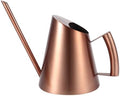 Stainless Steel Indoor Watering Can with Long Spout, Bronze by Unknown