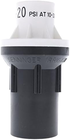 Senninger 20 PSI Pressure Regulator 1 1/4" FPT x 1" FPT Globe Valve Irrigation Regulator by Senninger+Irrigation+Inc.