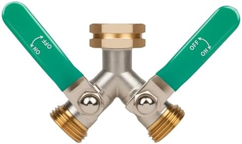 Love Is War 2 Way Y Hose Splitter Garden Water Faucet Splitter by Unknown