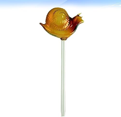 Hemoton 3PCS Plant Watering Globes Glass Self Watering Globes Automatic Watering Device Snail Shaped Water Globes Plant Watering Bulbs for Indoor Outdoor Plants (Random Color) - Image 6