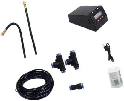 Solar Drip Irrigation Automatic Watering Controller, 3 Adjustable Heads, Timed Plant Care for Garden Balcony Patio by Unknown