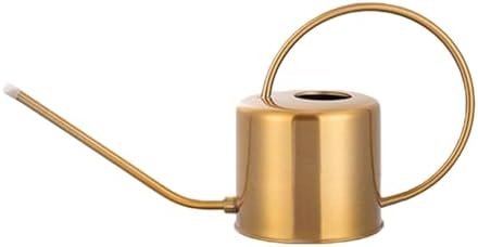 Watering Can Indoor for House Plant 1300ml with Long Spout, Gold - Image 7