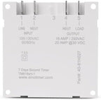 time Relay Digital Timer 1 Second Interval 110VAC 7 Days Weekly Programmable Digital Electronic Lamp Timer Switch(with Enclosure Wire) - Image 2
