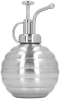 Stainless Steel Plant Mister Spray Bottle, 400ml Fine Mist Sprayer with Top Pump for Indoor Houseplants Air Plants Succulents Outdoor Garden Watering (Silver) by Unknown