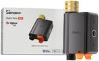 SONOFF SWV-ZFU Hydro ONE Zigbee Smart Sprinkler Timer, Brass Inlet, Weather-Adaptive Scheduling Irrigation Timer with Flow Meter for Garden, 4 AA Powered, Requires Zigbee Hub, Compatible with HA by SONOFF