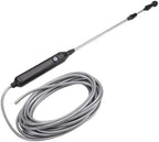 Pssopp Garden Sprayer Wand Battery Powered Hose Nozzle with Telescopic Stainless Steel Rod 35.04in Interchangeable Nozzles and 32.81ft Hose for Gardening Cleaning (Type 1 10m) - Image 5