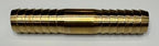 Three Pack - 1/2 Inch Brass Insert Coupling Connector, Brass Barbed Fitting for Waterlines, Plumbing and Irrigation Tubing, 1/2 Insert x 1/2 Insert Coupling - Image 7