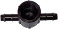 NETAFITM Drip Irrigation Barbed Fittings,3/8" 12MM Black Drip Tubing Coupler Elbow Tee Reducer Adapter for drip line with 0.426" ID by PRO.FASHION