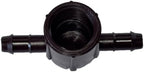 NETAFITM Drip Irrigation Barbed Fittings,3/8" 12MM Black Drip Tubing Coupler Elbow Tee Reducer Adapter for drip line with 0.426" ID by PRO.FASHION