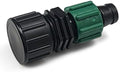 USA Made - Premium Drip Tape Irrigation Tubing End Cap 100 Pack (5/8" or .625" - .645") Universal Perma-Loc Connector Barbed Locking Fitting - Fits All Brands 16mm Drip Tape AG Tubing by OneStopOutdoor