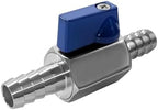 Beduan 2PCS 5/8" Barb Ball Valve 304 Stainless Steel Mini Shut Off Valve - Image 2