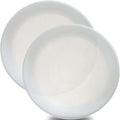 2 Pack of 19 inch Clear Plant Saucer, Large Plant Tray, Heavy Sturdy Plant Drainage Tray for Indoors, Bird Bath Bowls, Sturdy 18 inch Plastic Pot Tray for Planter by Unknown
