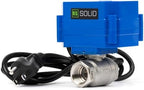 Motorized Ball Valve 1/2 in U.S. Solid 110V AC NSF Certified 304 Stainless Steel Full Port NPT Auto Return Normally Open with US Plug - Image 5