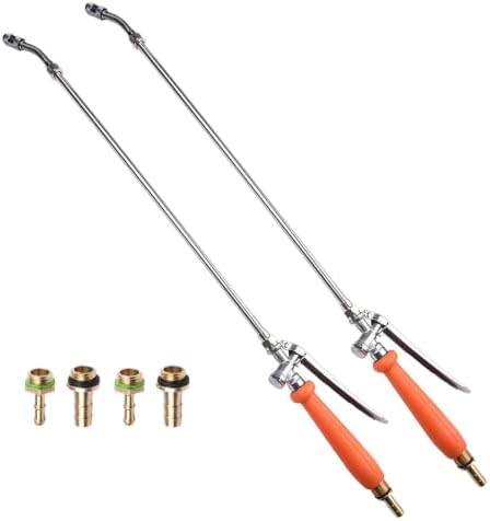 29 Inch Metal Garden Sprayer Wand Brass Barb Tip(2set) by Unknown