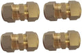 for Compression Fitting Coupler 1" x 1" Metric Kitec Pex Al Pex PexWorx- Set of 4 by Unknown