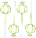 Happyyami 4pcs Cactus Shape Glass Watering Globe for Potted Plants by Happyyami