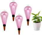 4Pcs Self Watering Globes 500ML Plant Waterer Device Pink by Unknown
