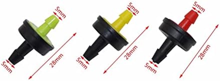 Gardening Watering System Tools 500 Pieces of Automatic Cleaning Pressure Compensation Current Regulator 10L 20L 30L Dripper Garden Irrigation Water Connector (Color : 20L, Diameter : 5mm) - Image 3