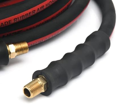 RMX Dino-Hide - Heavy-Duty Retractable Hose Reel w/Wrapped Finish Rubber Air Hose (1/2" x 50' w/ 18 Ga. Reel) - Image 5