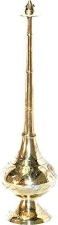Holy Land Market Brass Holy Water Sprinkler for Catholic Church/Home use (7.5 Inches) by HolyLandMarket