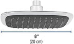 Square sprinkler, plastic, 8 ', armless Aero - Image 3