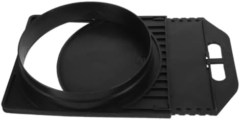 Plastic Irrigation Flow Gate for Agricultural Fields, Black by YARDWE