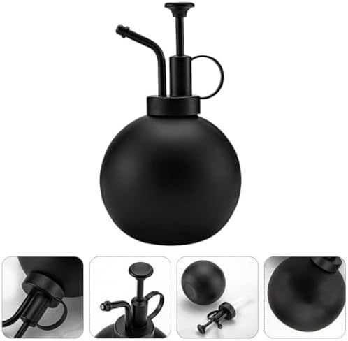 Xmas Water Spray Bottle 500ml Black Stainless Steel for Plants - Image 7